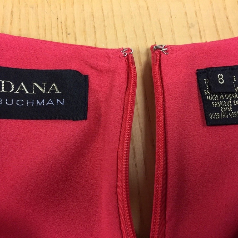 Dana Buchman, Woman, Pant Set, red, size 8, Silk, Elegant.! - Picture 7 of 12